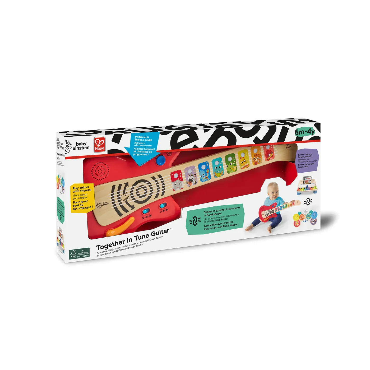 Together in Tune Guitar Connected Magic Touch Guitar