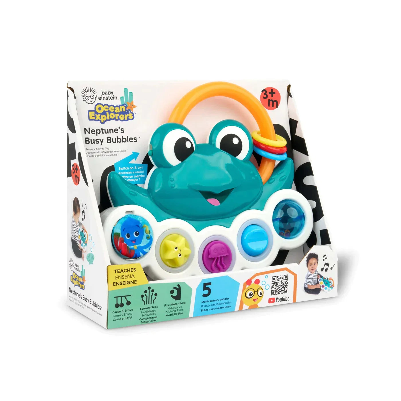 Neptune's Busy Bubbles Sensory Activity Toy