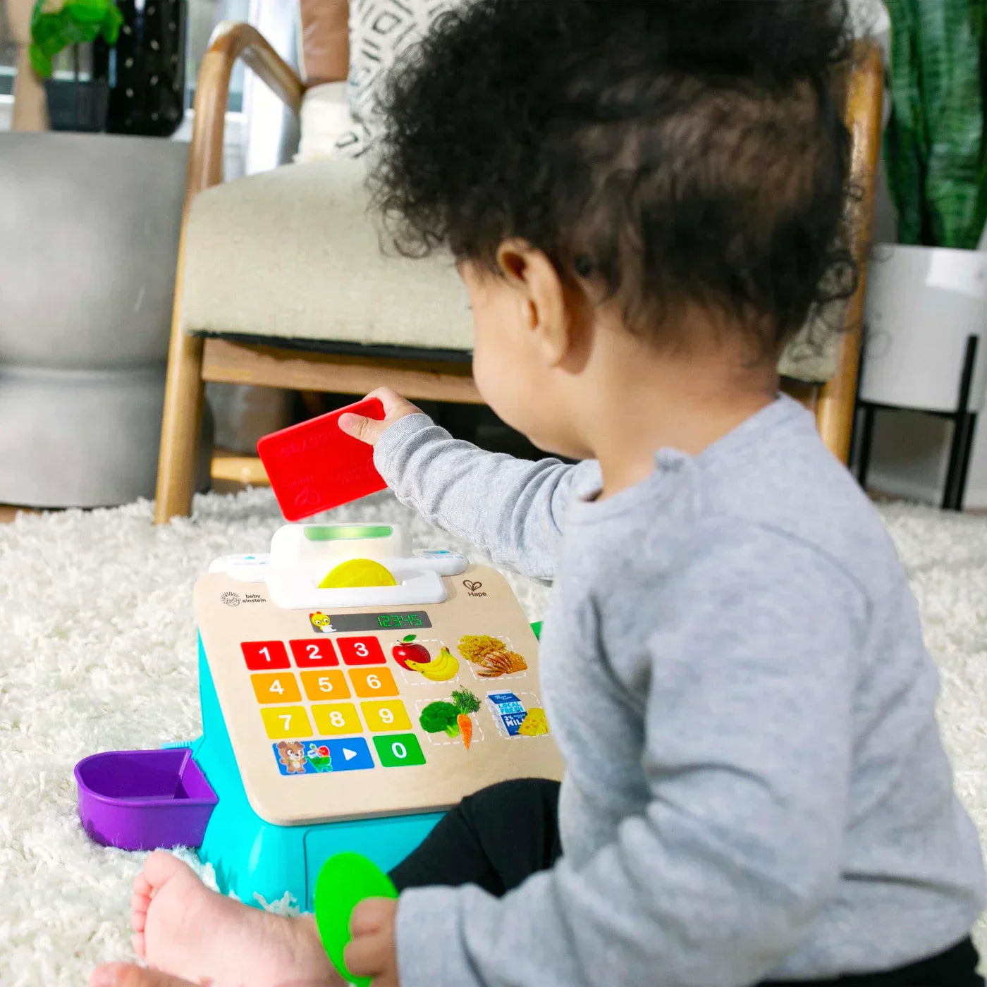 Magic Touch Cash Register Pretend to Check Out Toy