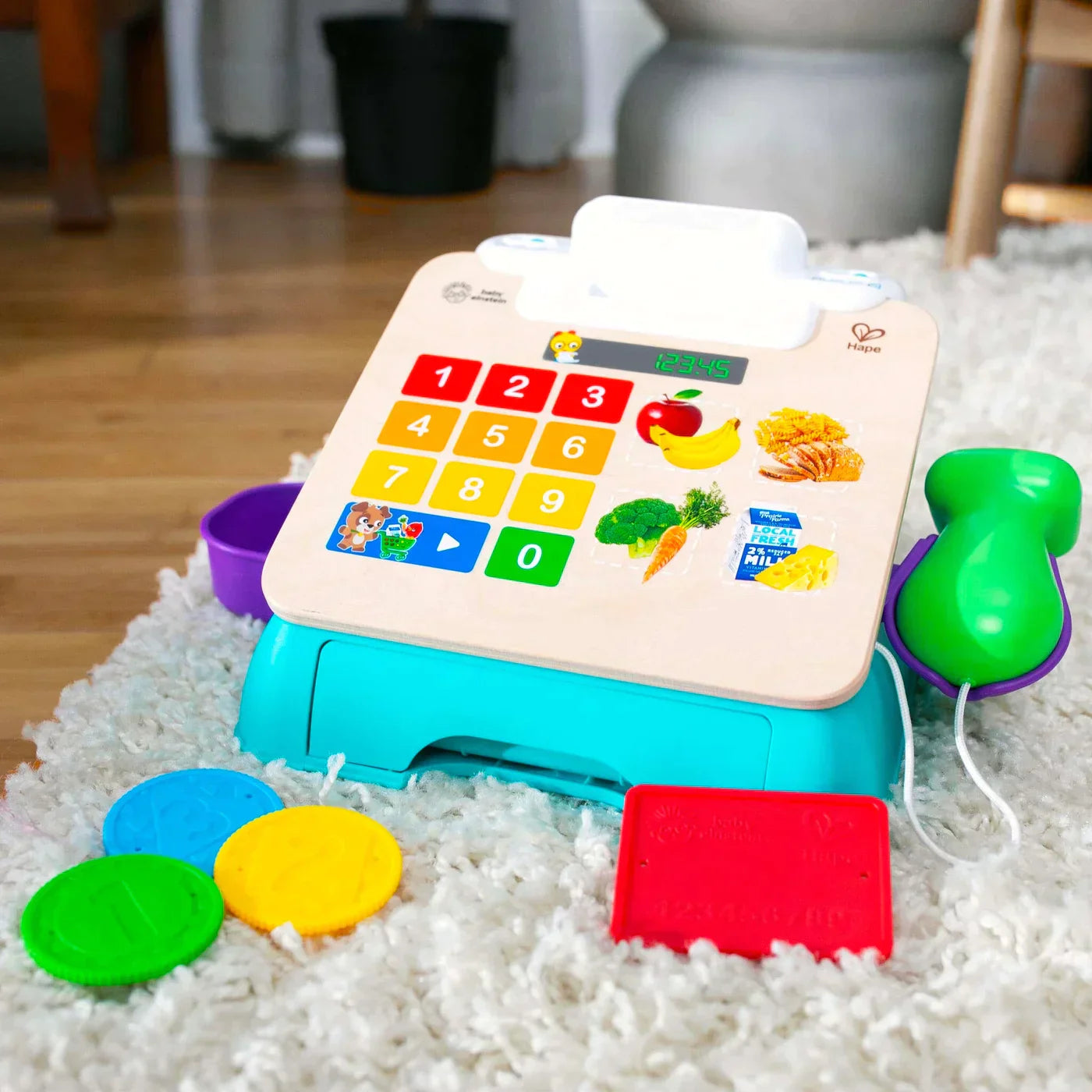 Magic Touch Cash Register Pretend to Check Out Toy
