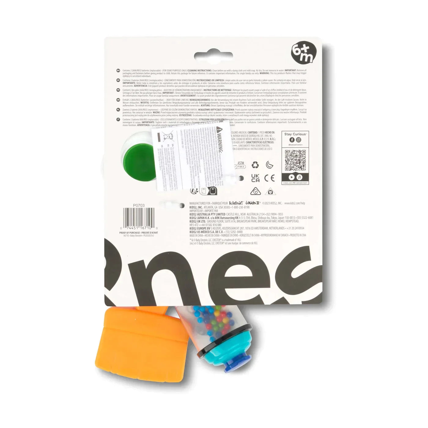 Color Palette Popper Sensory Toy