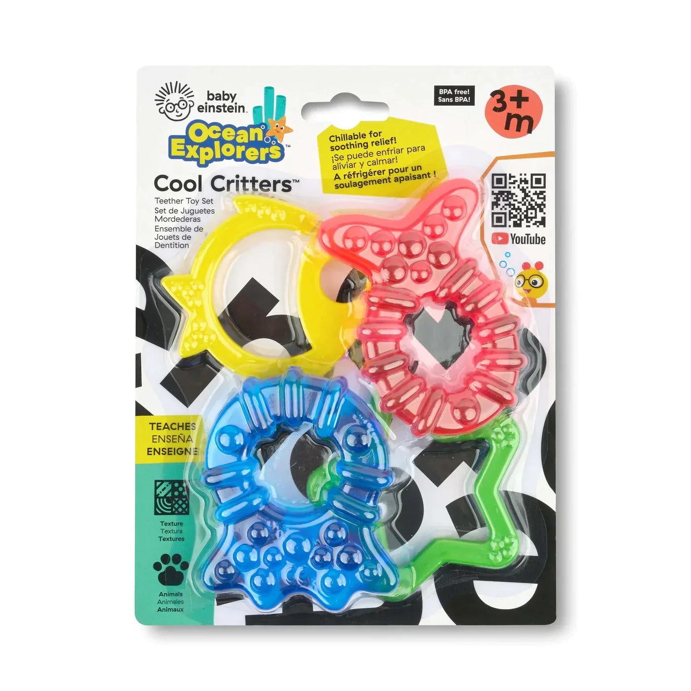 Cool Critters Teether Toy Set