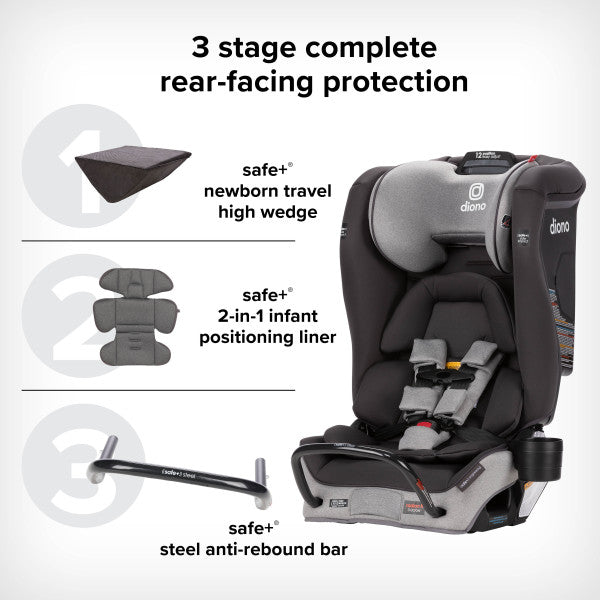 Diono Radian 3RXT SafePlus All-in-One Convertible Car Seat