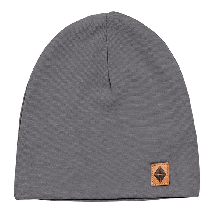 BAMBOO JERSEY BEANIE CHARCOAL