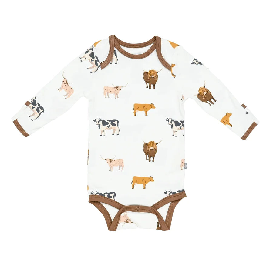 Long Sleeve Bodysuit Moo