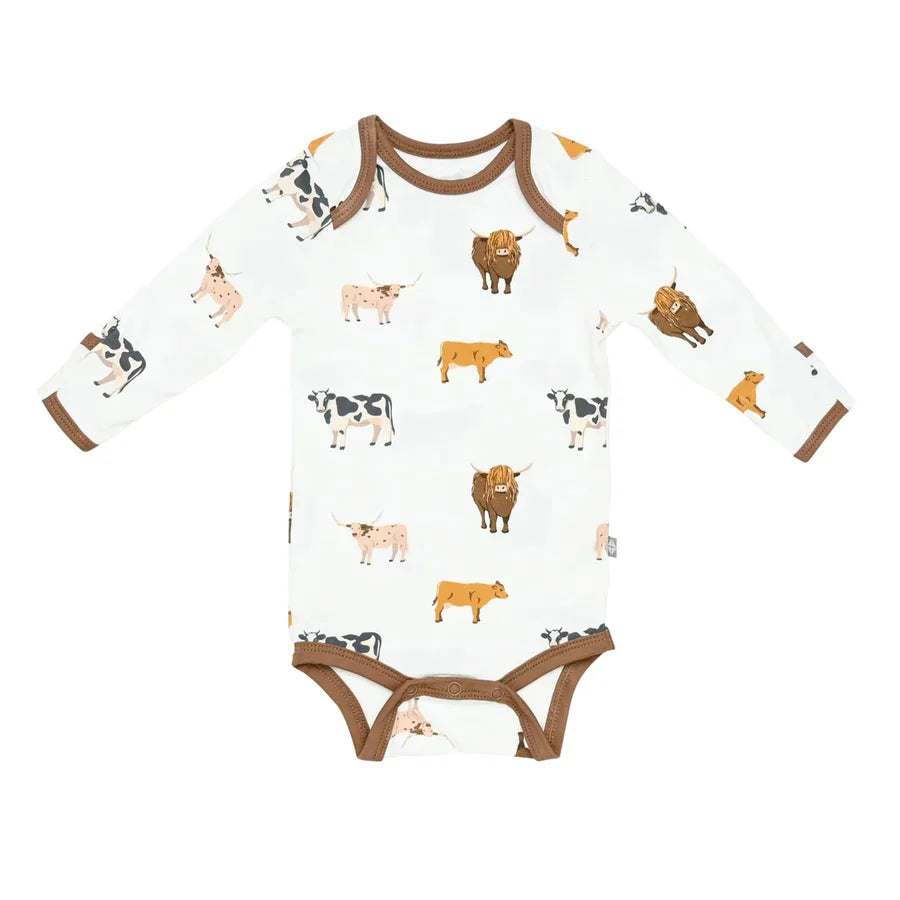 Long Sleeve Bodysuit Moo