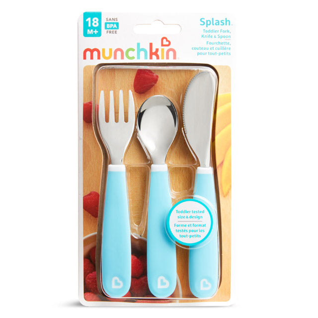 Splash Toddler Fork, Knife & Spoon Set
