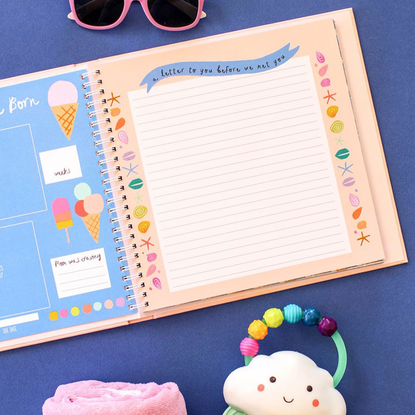 Little Beach Babe Memory Book