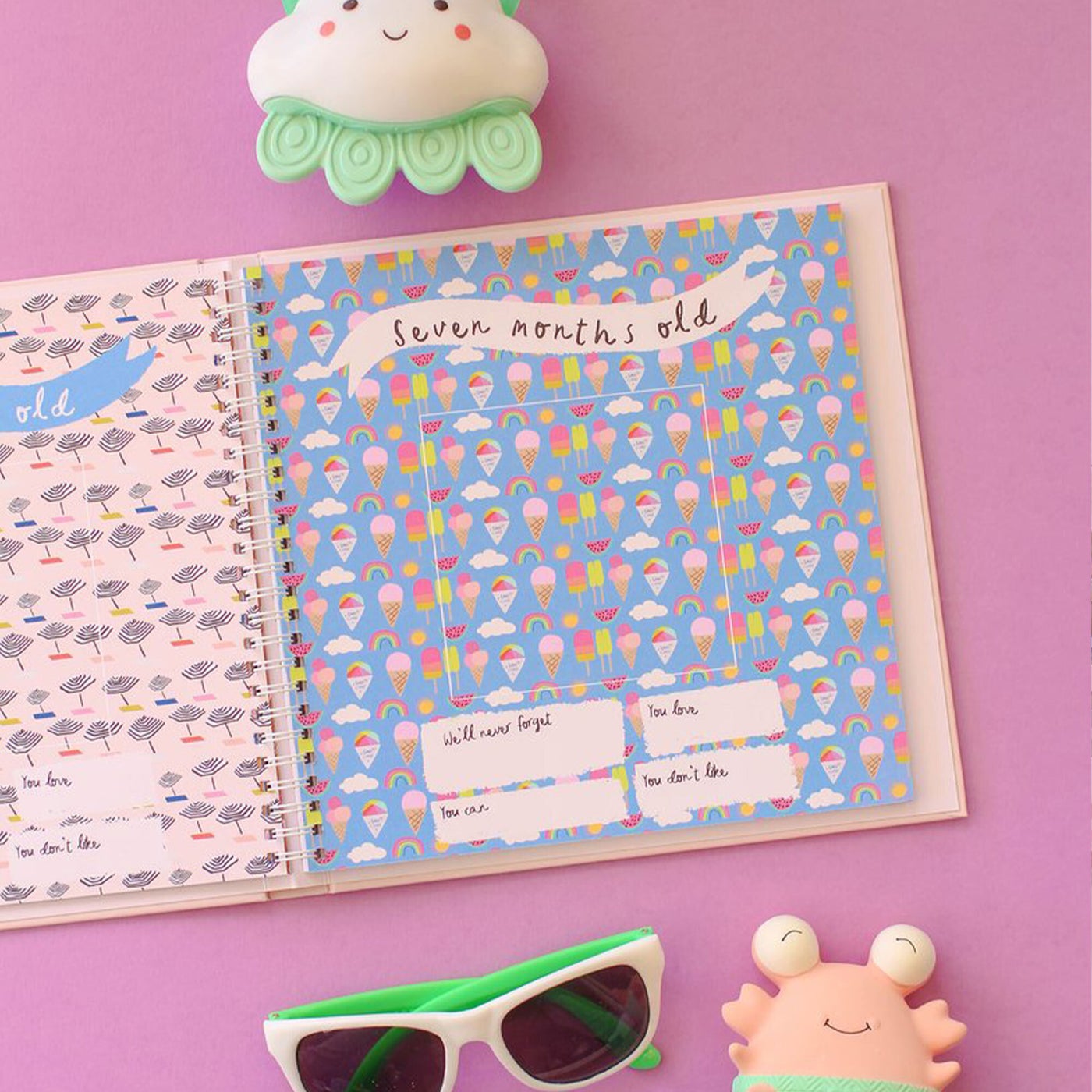 Little Beach Babe Memory Book