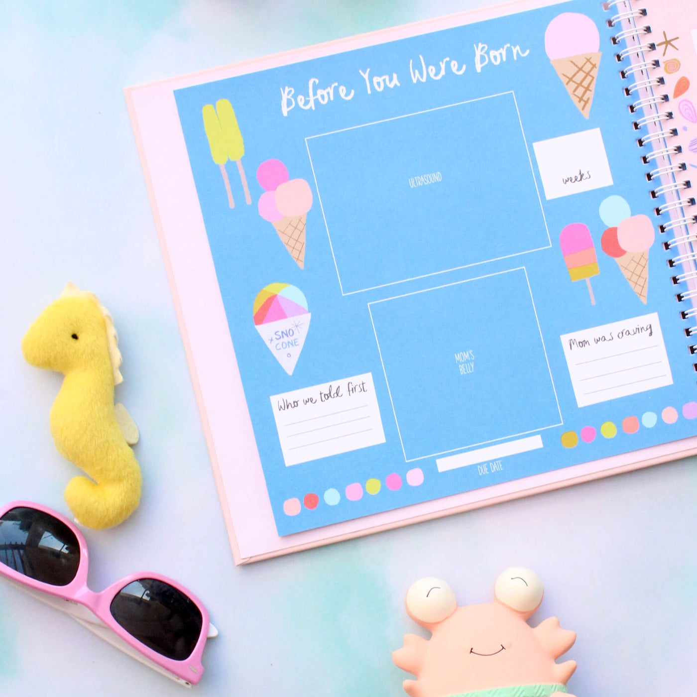 Little Beach Babe Memory Book