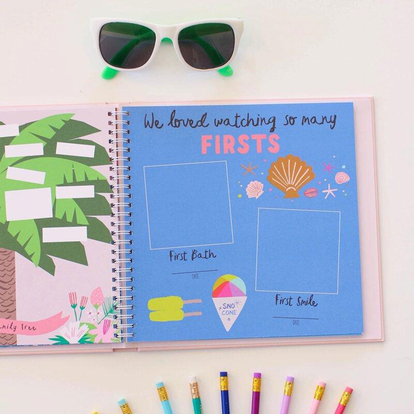 Little Beach Babe Memory Book