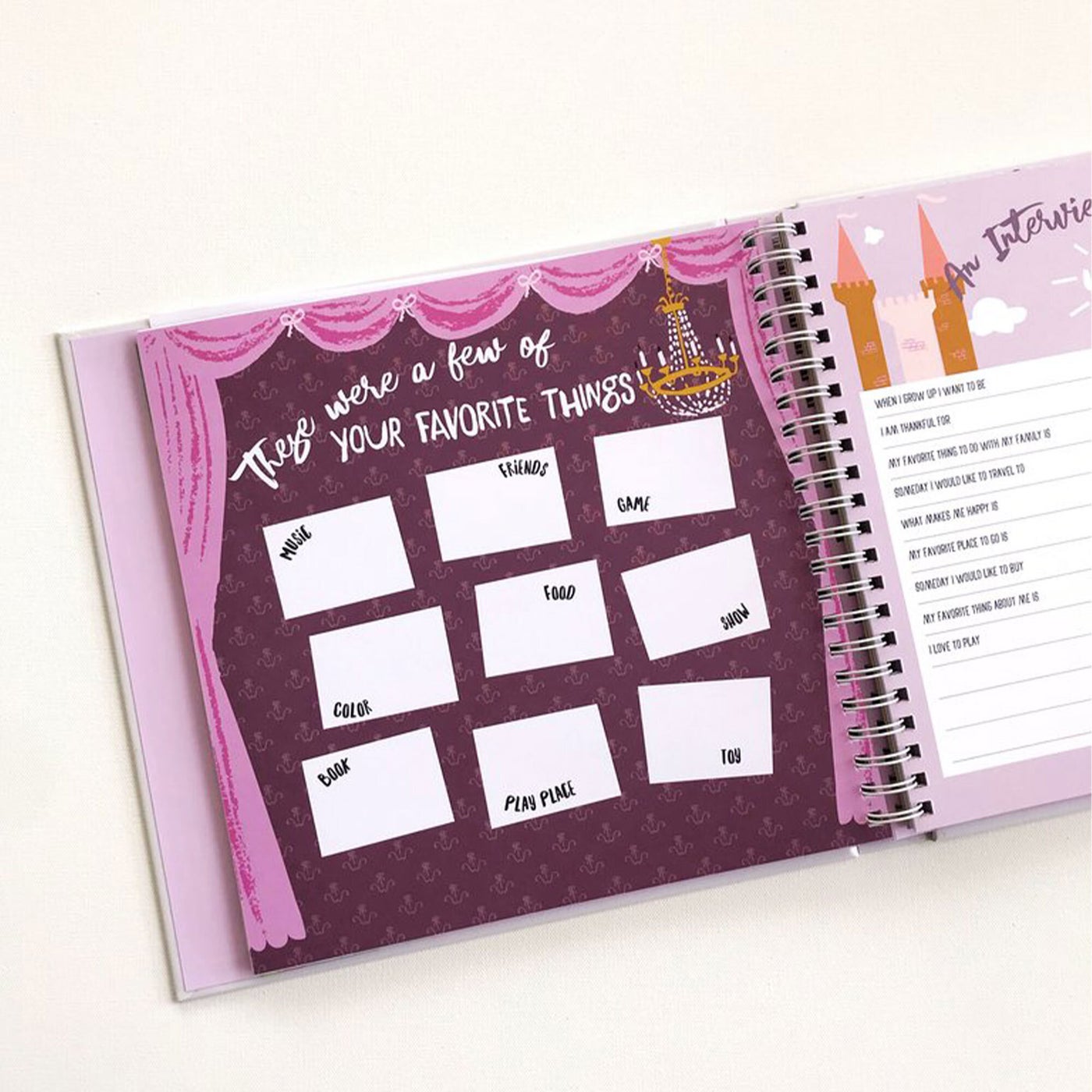 The Little Years Toddler Memory Book