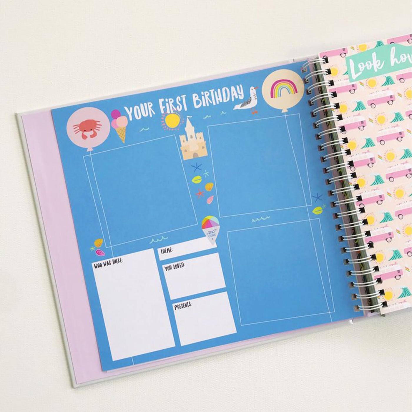 The Little Years Toddler Memory Book