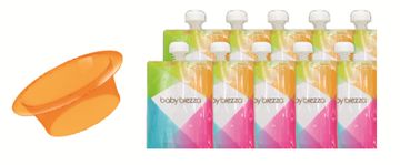 Reusable Baby Food Pouches 10 Pk