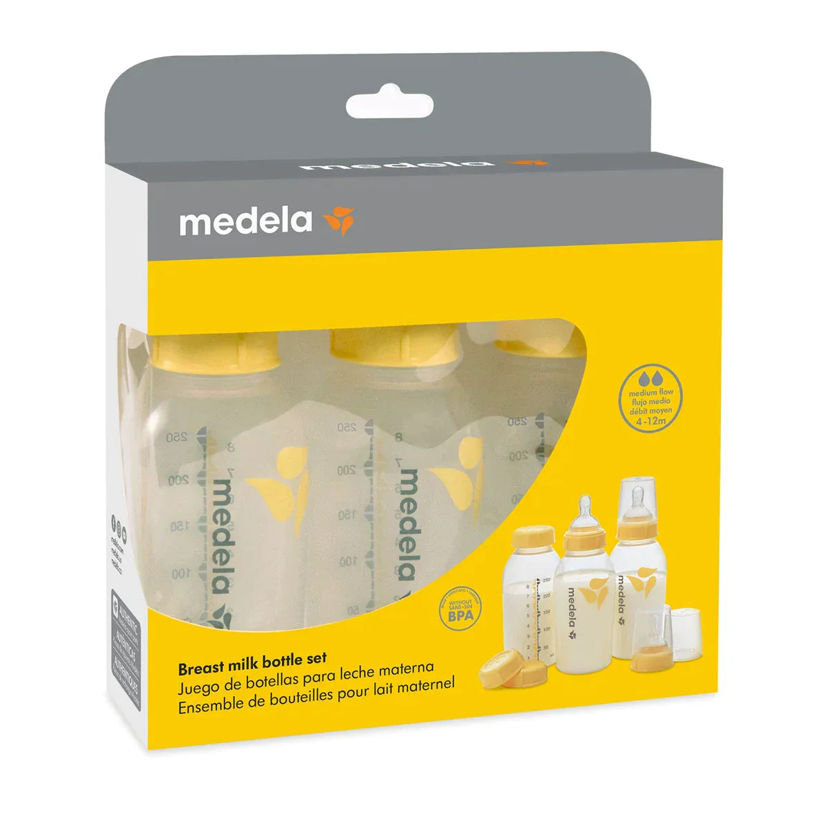 250 ml Breast Milk Bottle Set 3PK