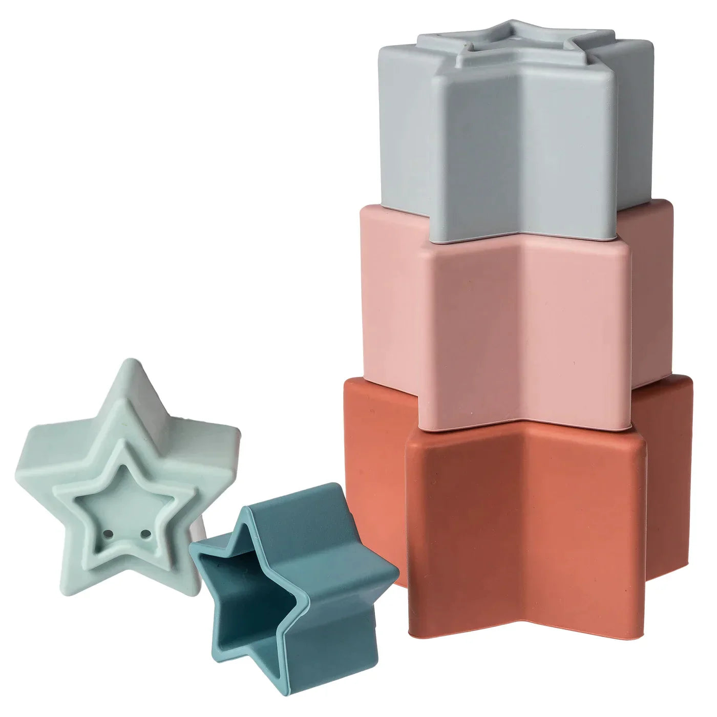 Simply Silicone Stacking Stars 9