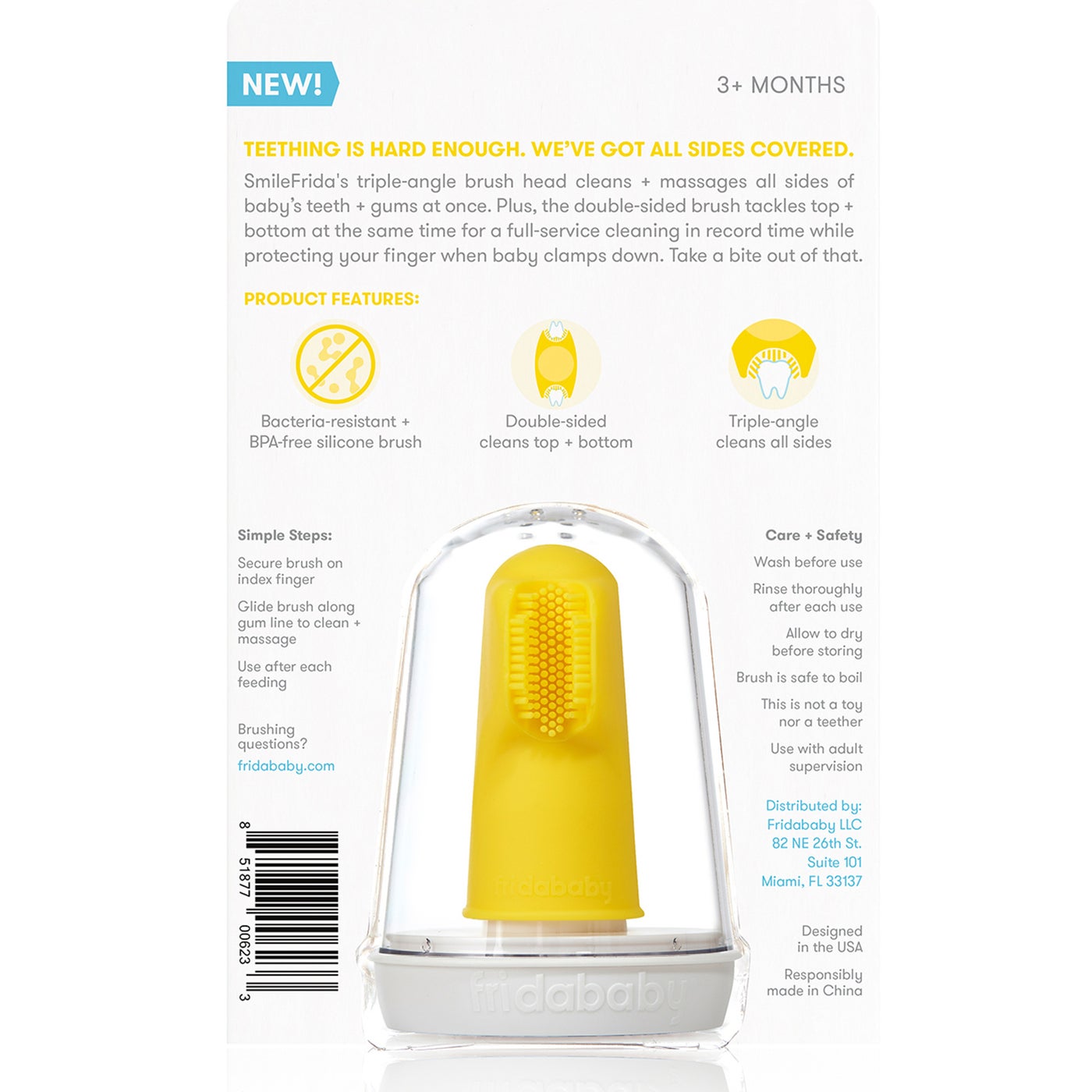 SmileFrida Finger Toothbrush