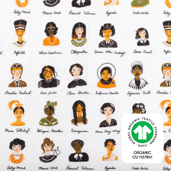 Crib Sheet Organic Muslin Cotton