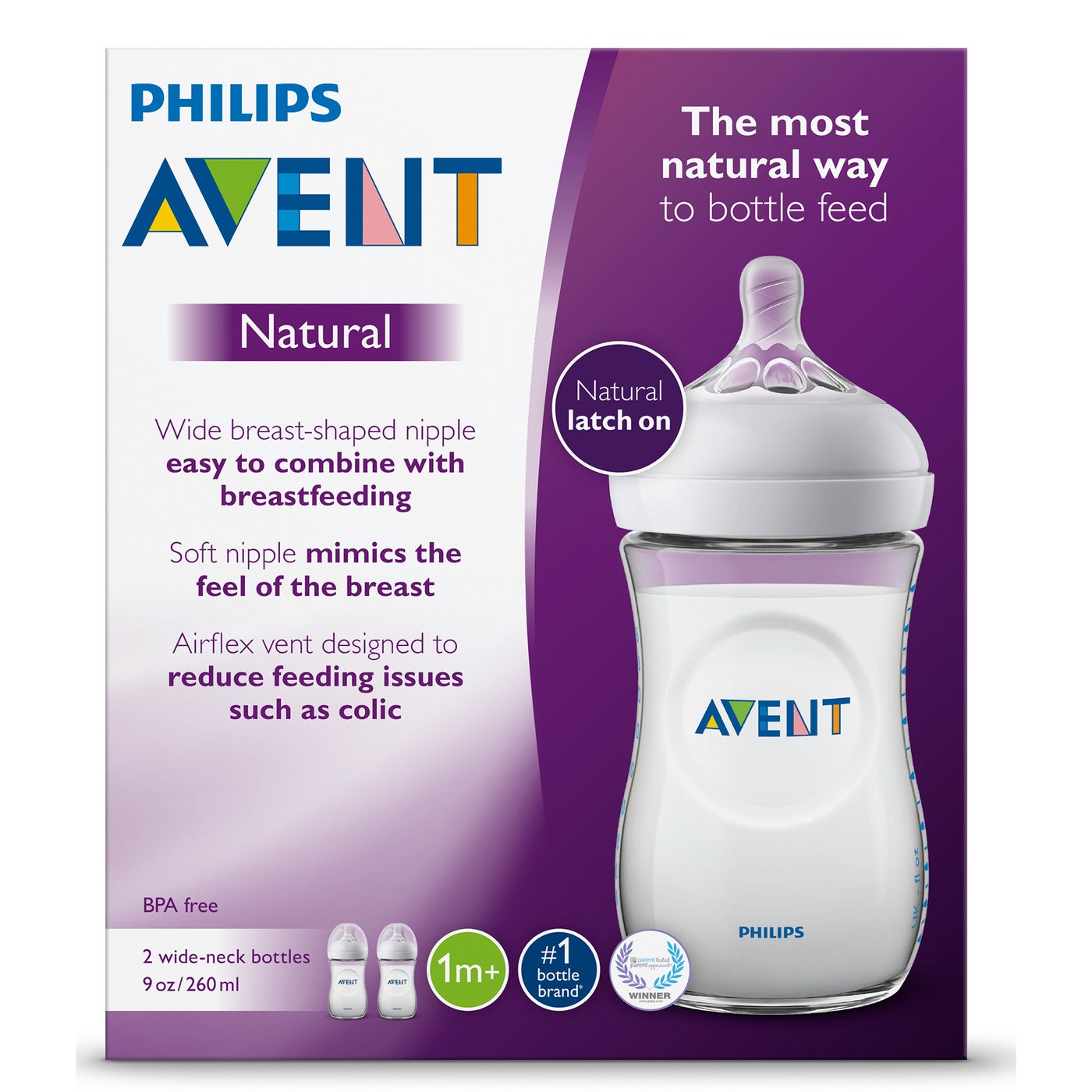 Natural Baby Bottle 9oz