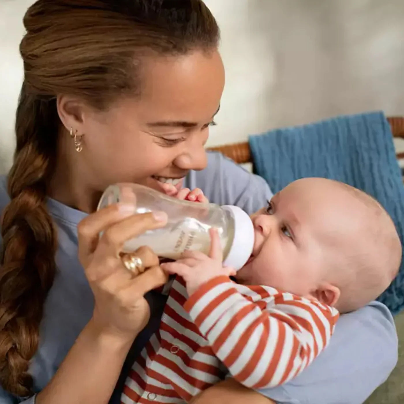 Glass Natural Bottle Set 0m+