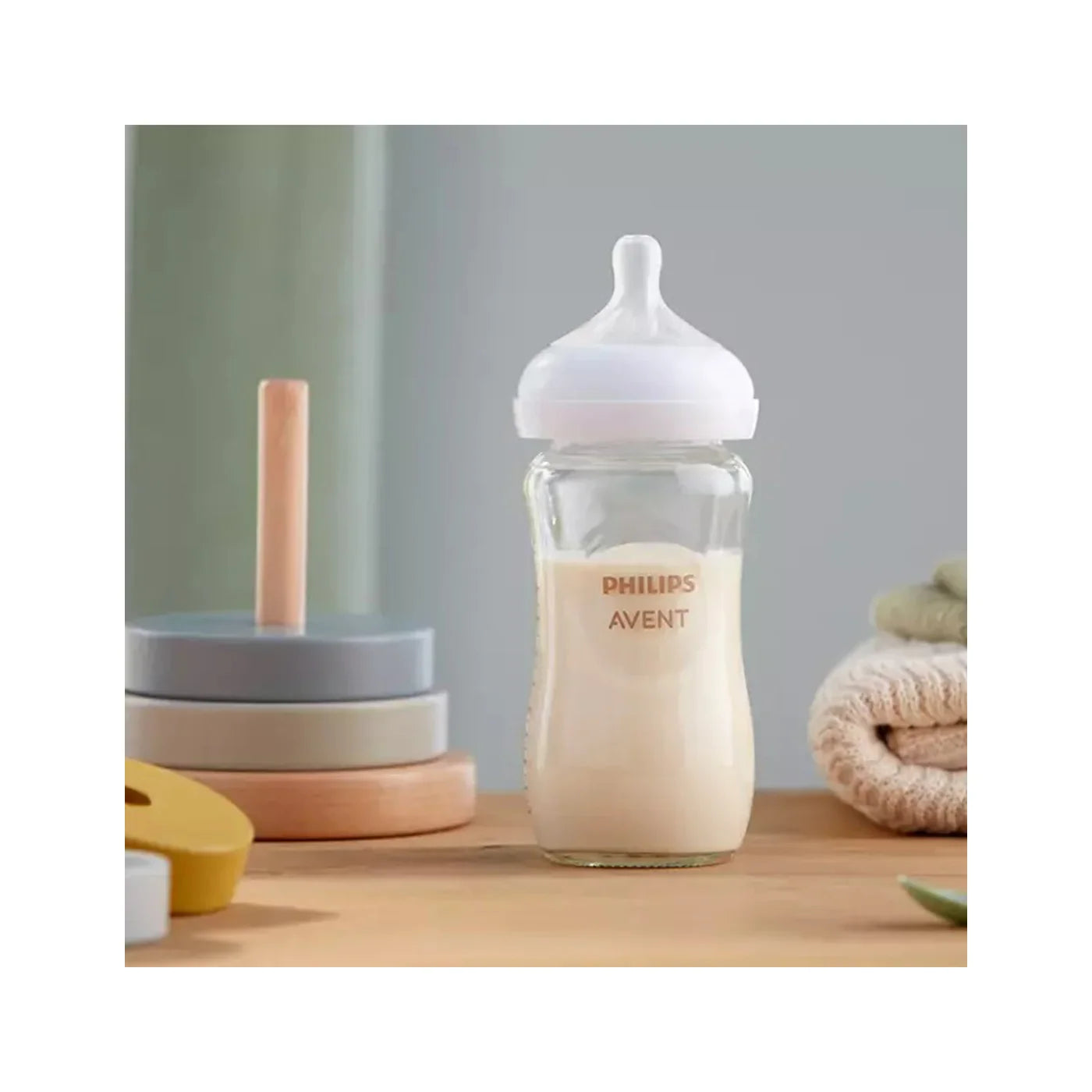 Glass Natural Baby Bottle 8oz