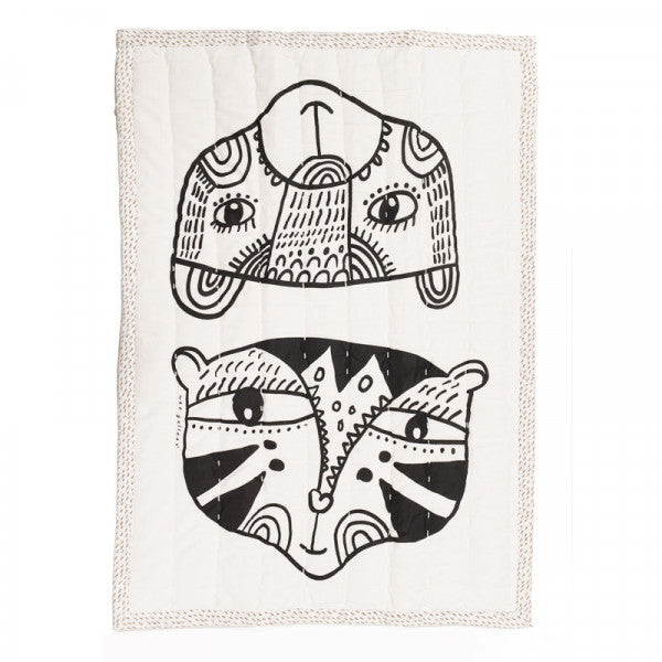 Organic Quilted Play Blanket