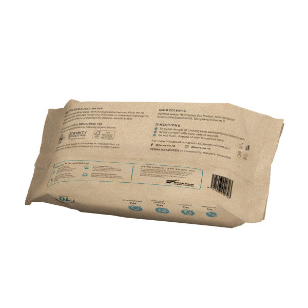 Terra Baby Wipes 70 Pk