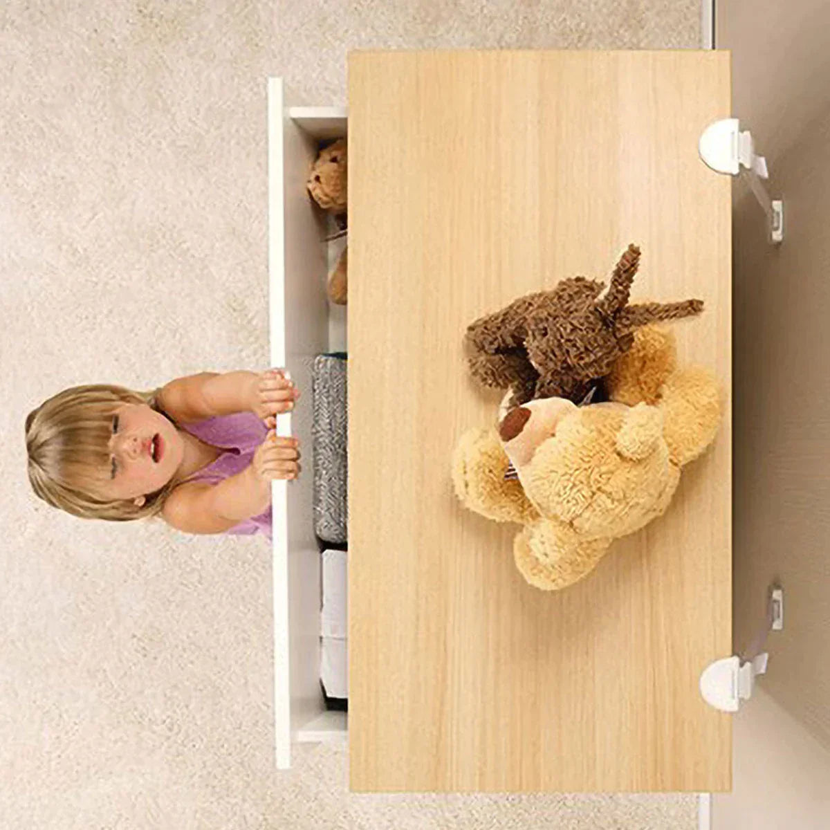 Zero Screw Furniture Anti-Tip Kit