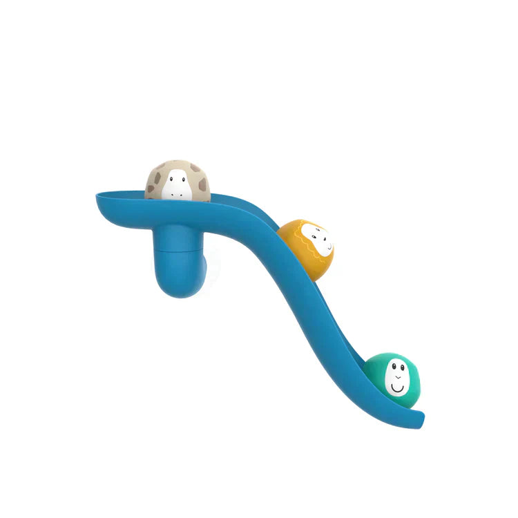 Blue Bathtime Slide Set