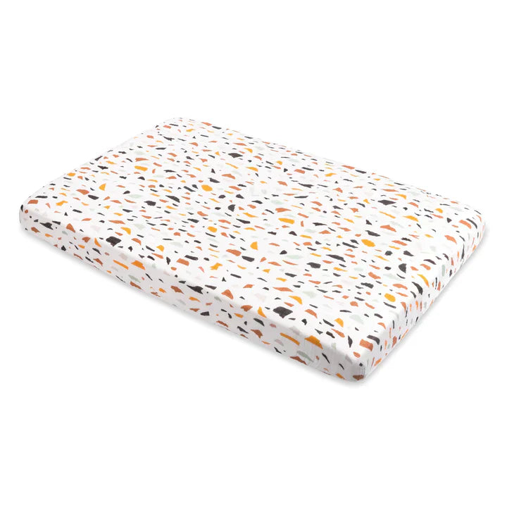 Mini Crib Sheet GOTS Certified Organic Muslin Cotton