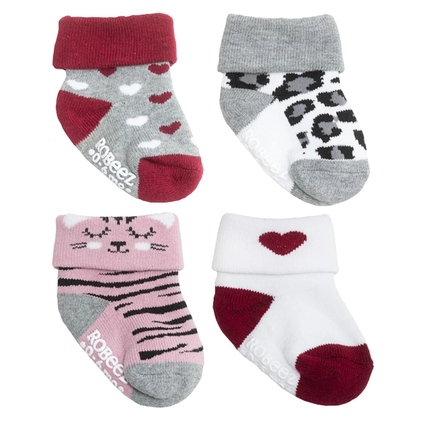 8 Pack Infant Socks - Little Kitty