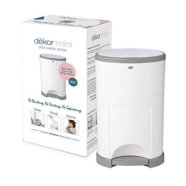 Dekor Mini Hands Free Diaper Pail