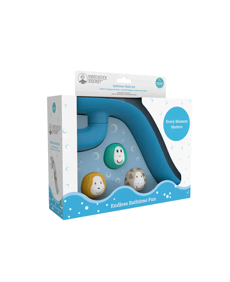 Blue Bathtime Slide Set