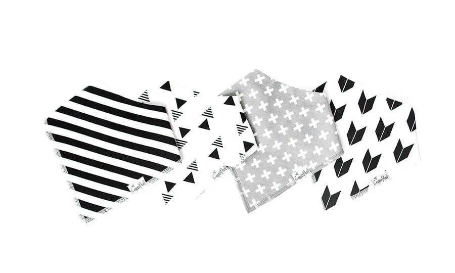 Bandana Bib 4 Pk