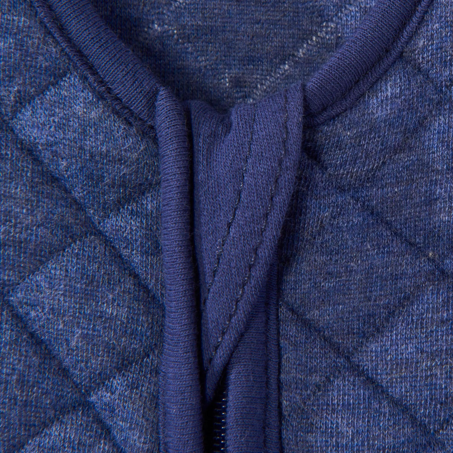 Quilted Easy Transition Denim Heather