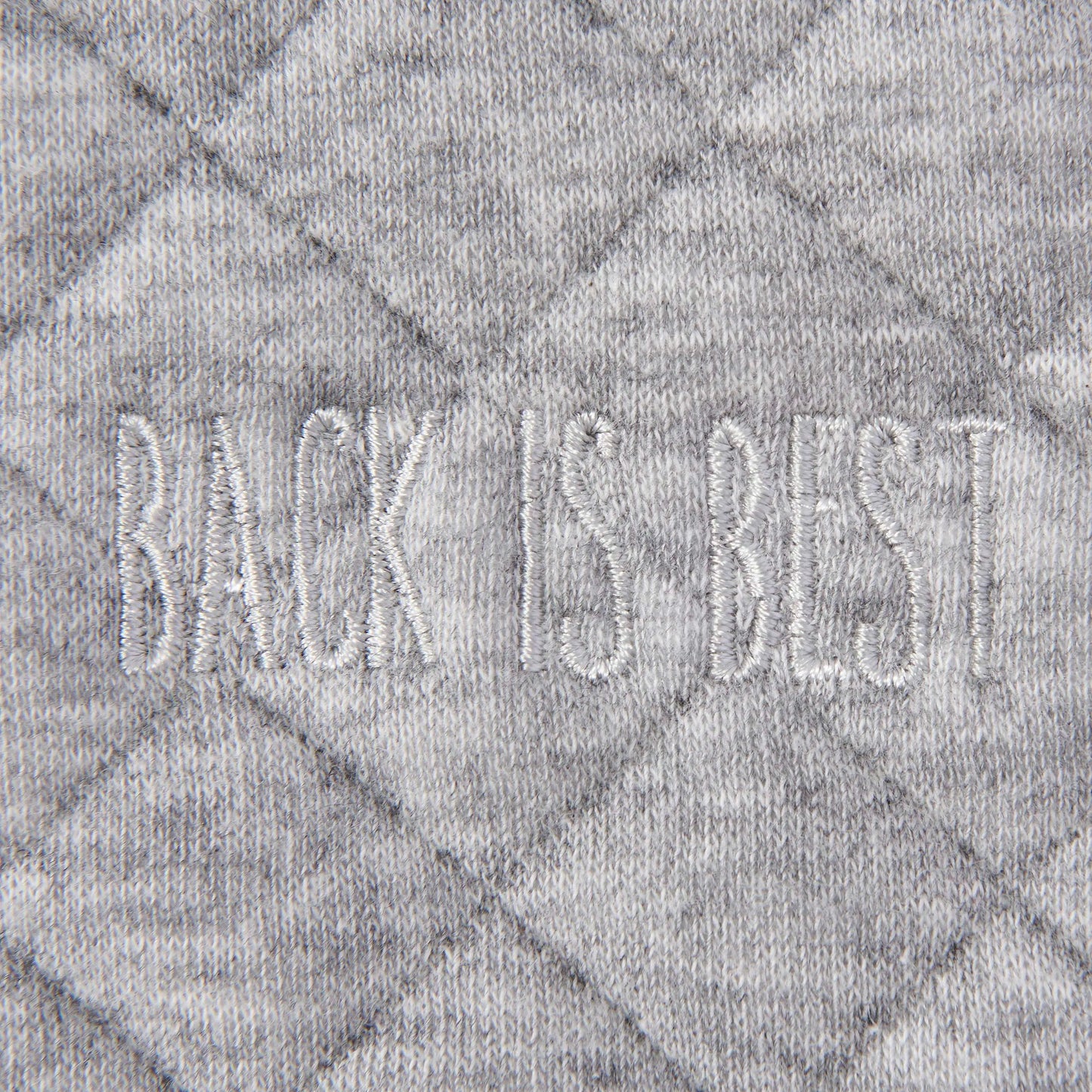 Quilted Easy Transition Gray Heather