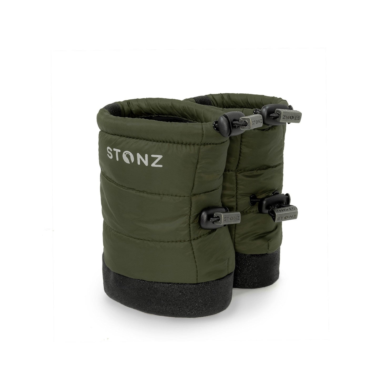 Baby Puffer Booties - Pine S