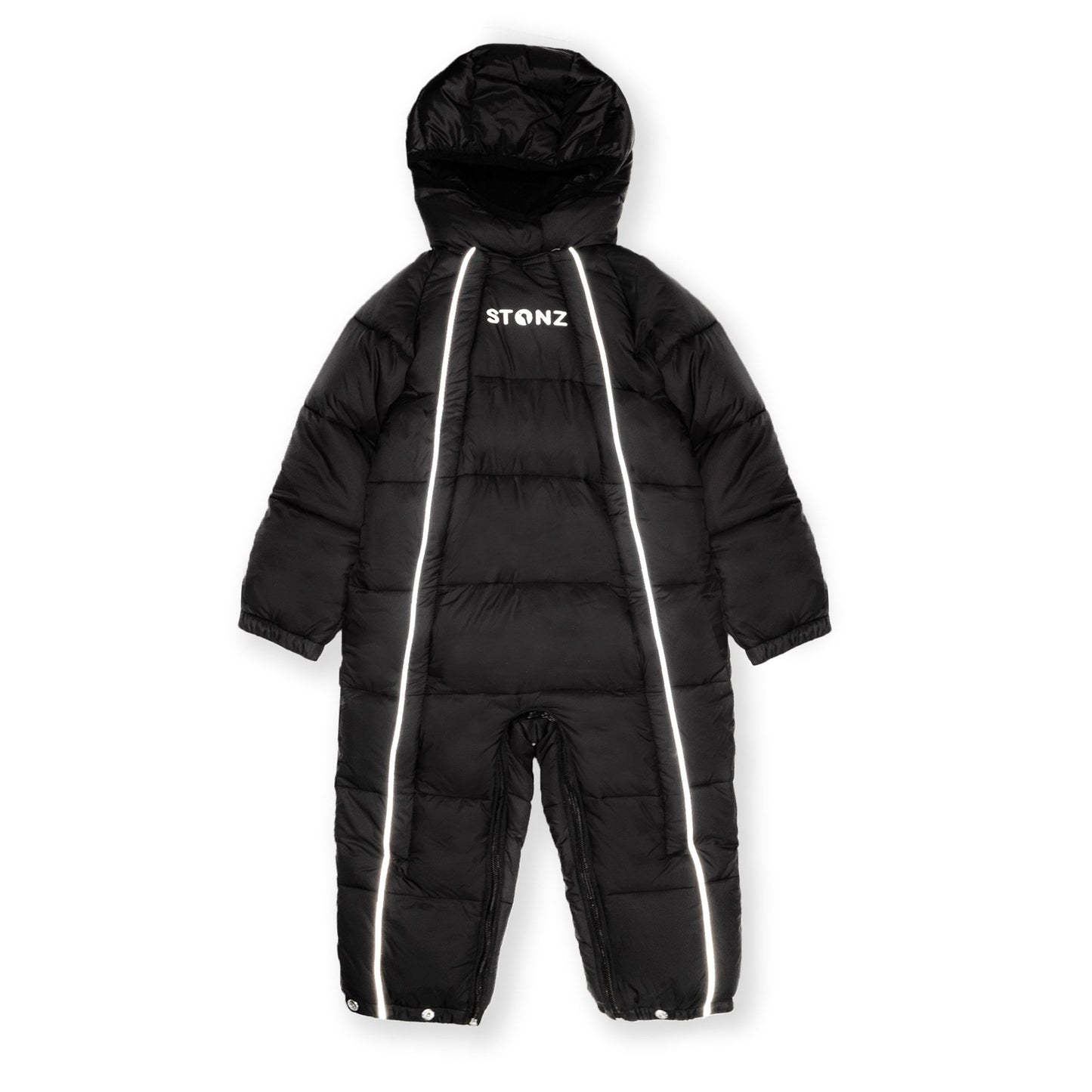 Snow Suit - Puffer - Black 18-24M