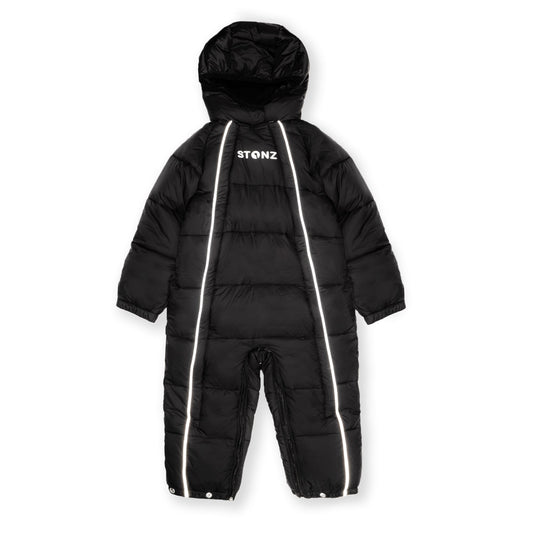 Snow Suit - Puffer - Black 18-24M