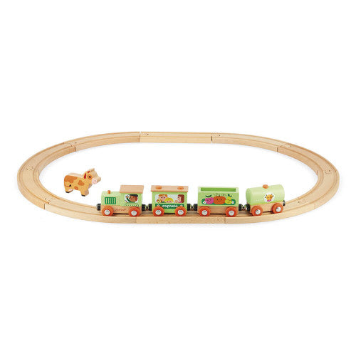 Story Farm Train With Tracks