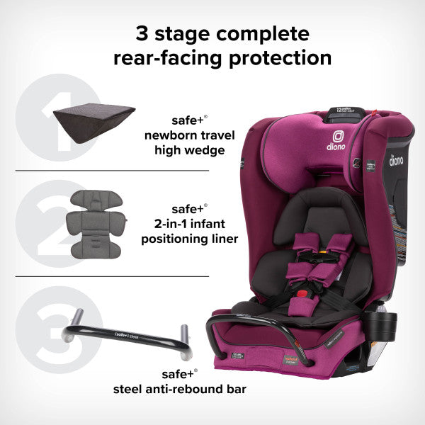 Diono Radian 3RXT SafePlus All-in-One Convertible Car Seat