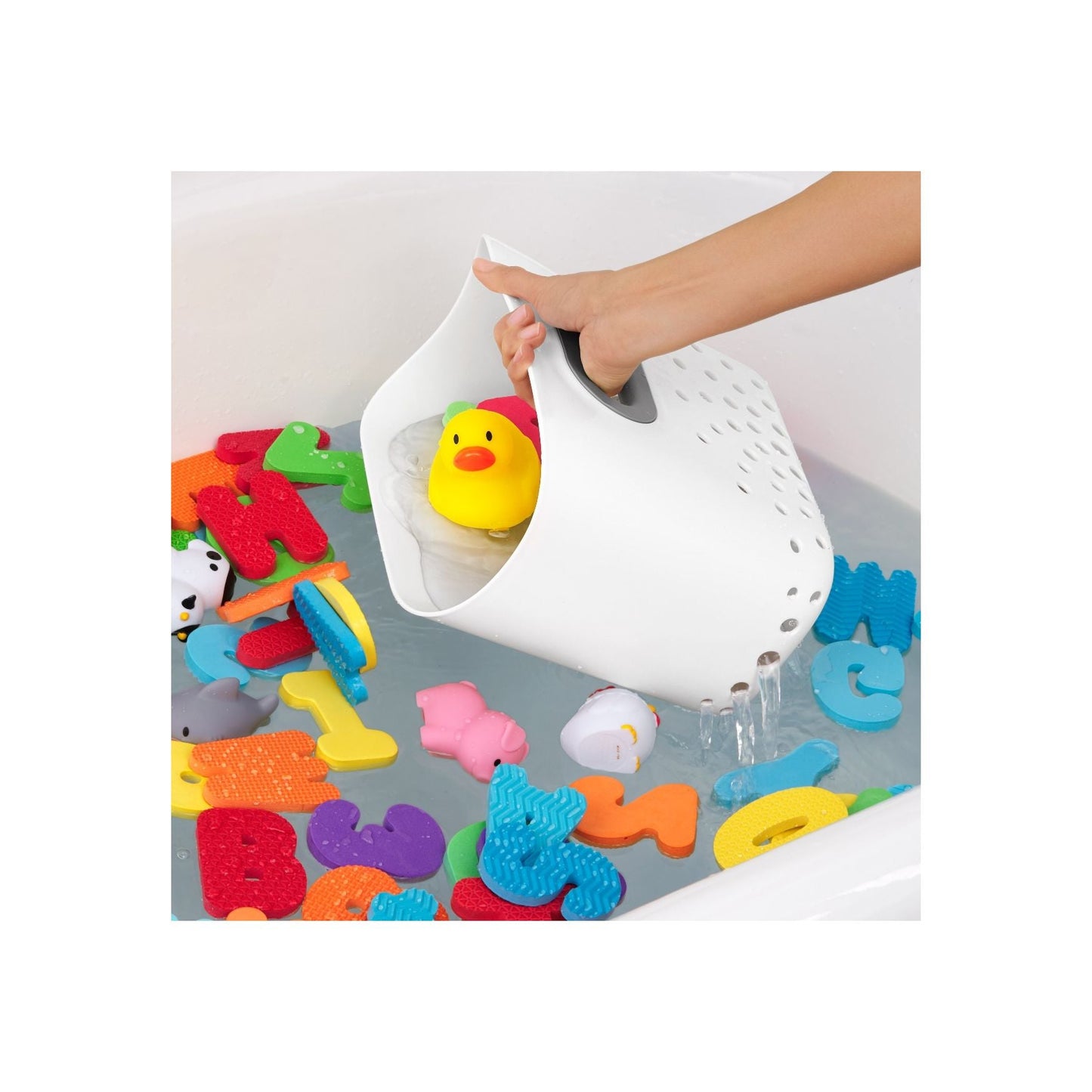 Stand Up Bath Toy Bin