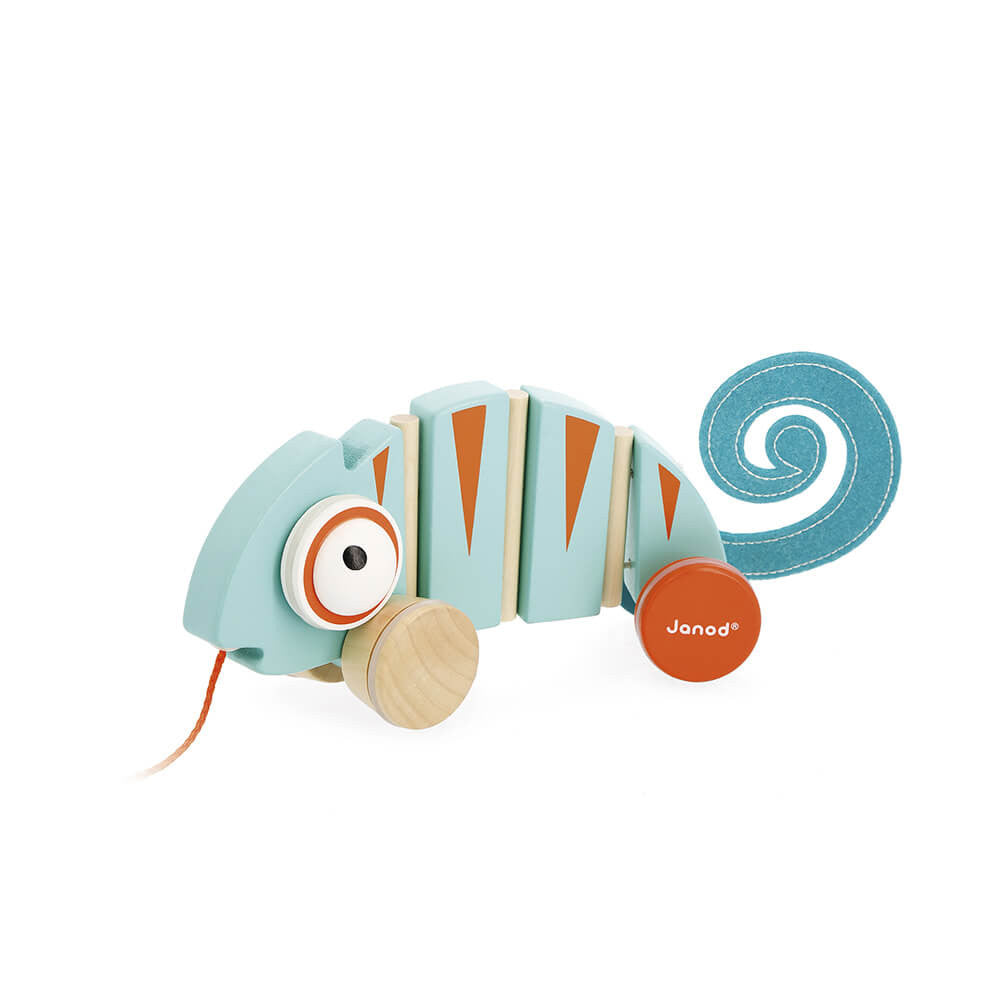 Tropik Pull Along Chameleon
