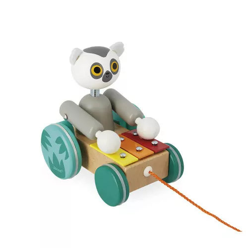 Tropik Pull Along Lemur Xylophone