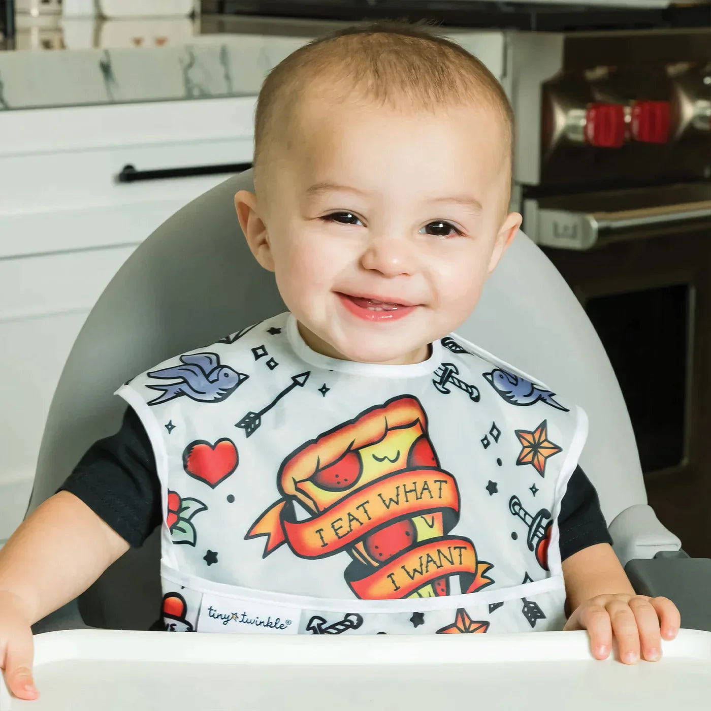 Mess-proof Easy Bib 3PK