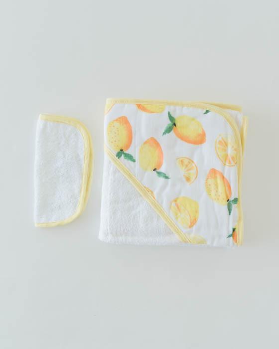 Hooded Towel & Washcloth Set