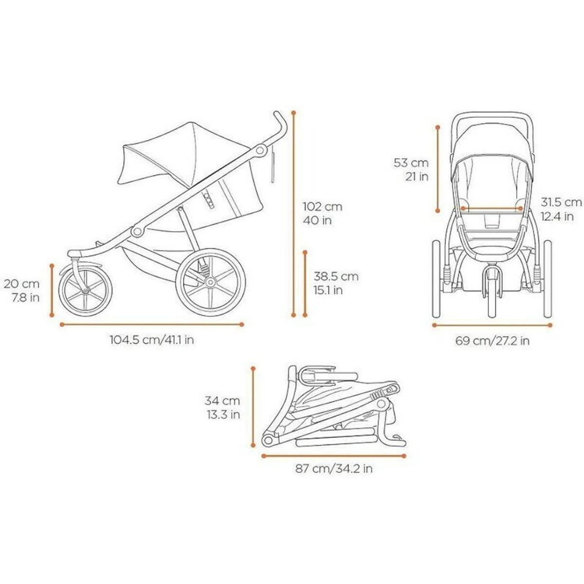 Thule Urban Glide 2 Jogging Stroller