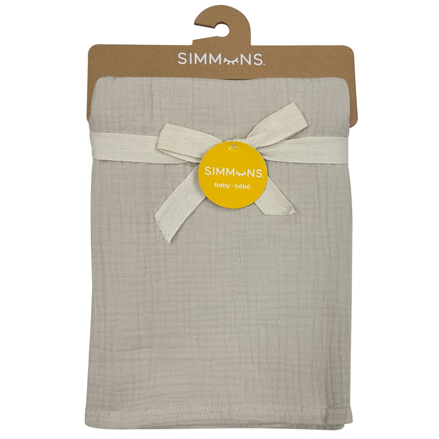 Simmons Deluxe 4 Ply Muslin Blanket