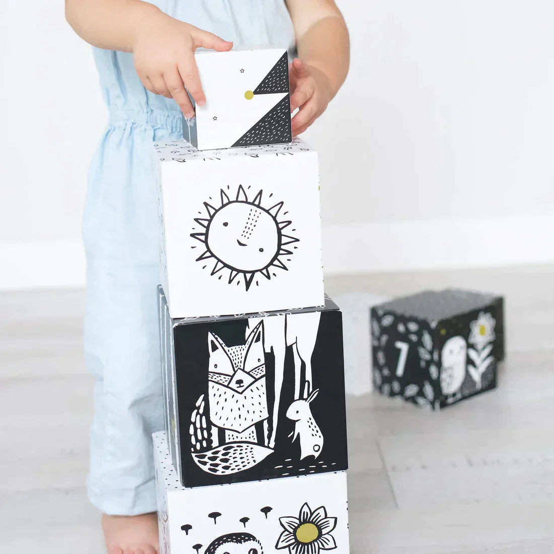 Nesting Blocks Woodland Numbers