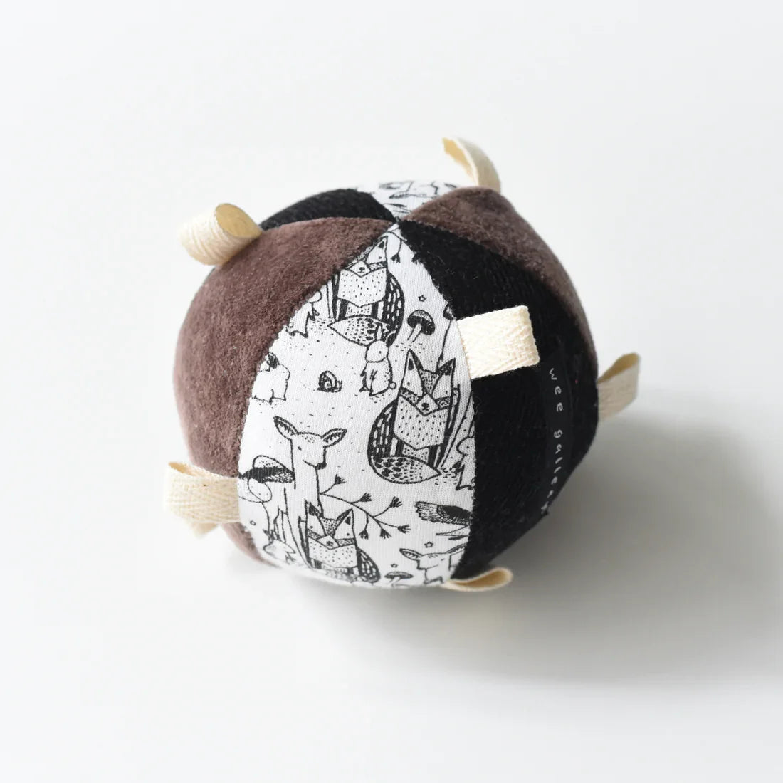 Organic Taggy Ball With Rattle